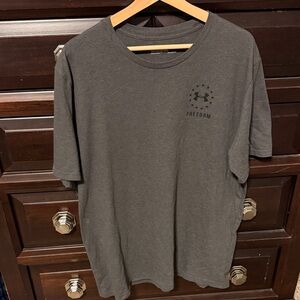 Under Armour Men's Charcoal Freedom Tee